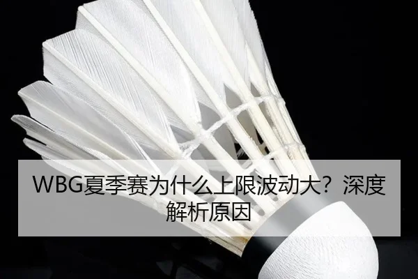 WBG夏季赛为什么上限波动大？深度解析原因