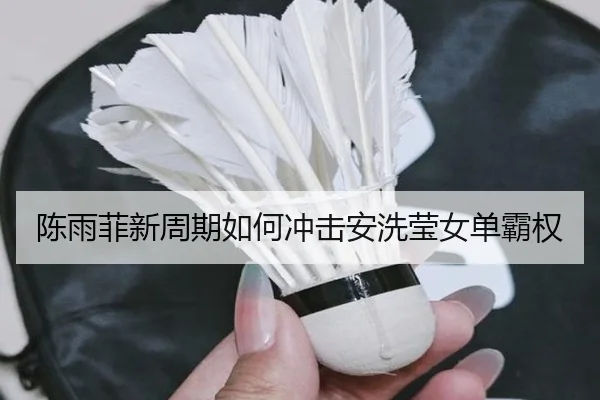 陈雨菲新周期如何冲击安洗莹女单霸权